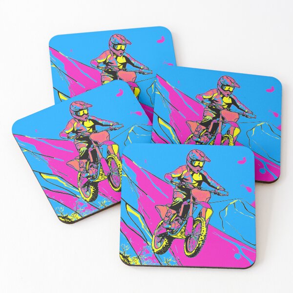 Item preview, Downhill Mountain Run - Motocross Rider designed and sold by NaturePrints.