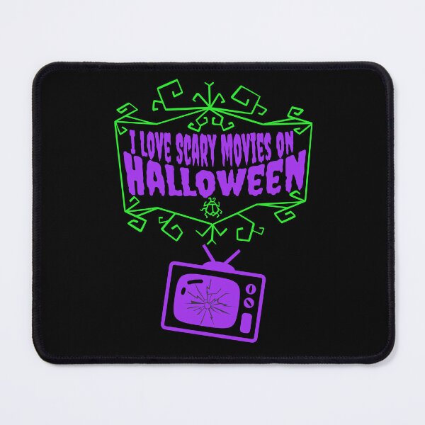 Item preview, I Love Scary Movies on Halloween designed and sold by NuttySqueaky.