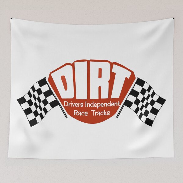 Item preview, DIRT Motorsports Retro Design designed and sold by Etikett.