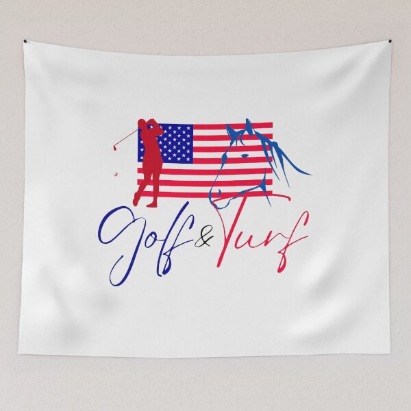 Item preview, Where the passion for horses and golf come together!! designed and sold by golfandturf.