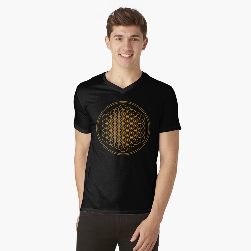 Item preview, V-Neck T-Shirt designed and sold by 3BeatDesigns.