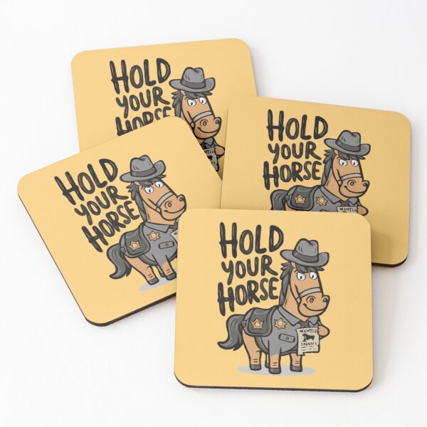 Item preview, Hold Your Horses T-shirt Design  designed and sold by Collision19.