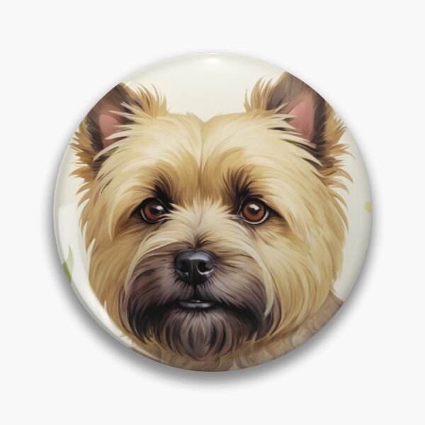 Item preview, Cairn Terrier Floral Painting Art designed and sold by TheAnimalZ00.