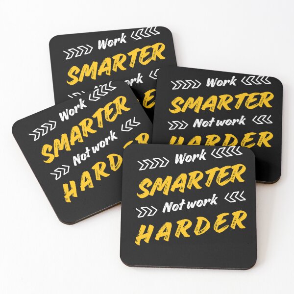 Item preview, Work smarter not work harder designed and sold by Quartztree Shirts.
