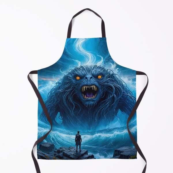 Item preview, Terrifying Two-Headed Creature with Whirlpools designed and sold by koreatvtea.