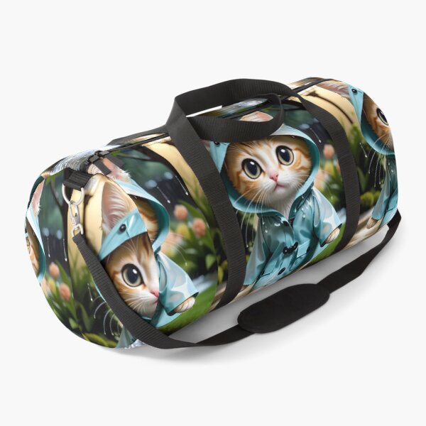 Item preview, Cat with a raincoat - Modern digital art designed and sold by Ai-michiart.