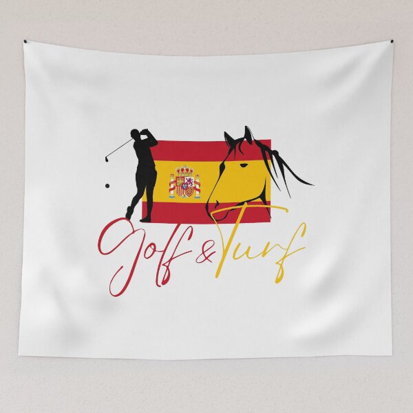 Item preview, THE IBERIAN PASSION FOR GOLF AND HORSES designed and sold by golfandturf.