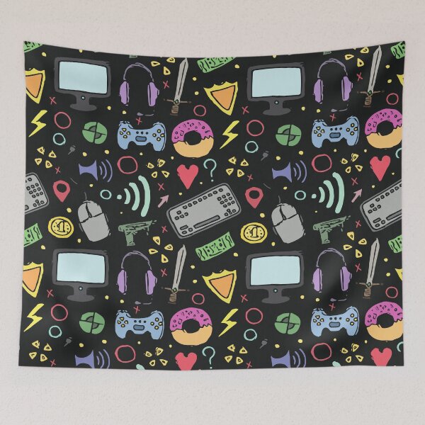 Item preview, Retro & Modern Video Game Controller Pattern Collection designed and sold by BeamGeeks.