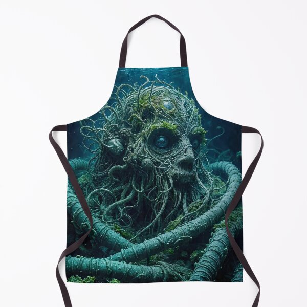 Item preview, Eerie Sea Creature Entangled in Shadows designed and sold by koreatvtea.