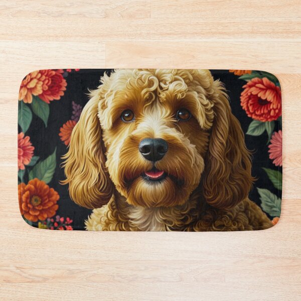 Item preview, Cockapoo Floral Art designed and sold by TheAnimalZ00.