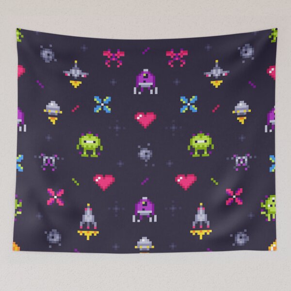 Item preview, Retro Pixel Art Space Icons Collection: 8-Bit & 16-Bit Gaming designed and sold by BeamGeeks.