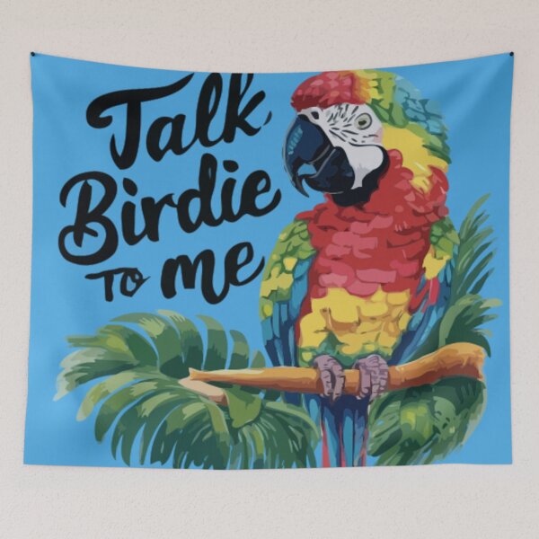 Item preview, Talk Birdie to Me T-shirt Design  designed and sold by Collision19.