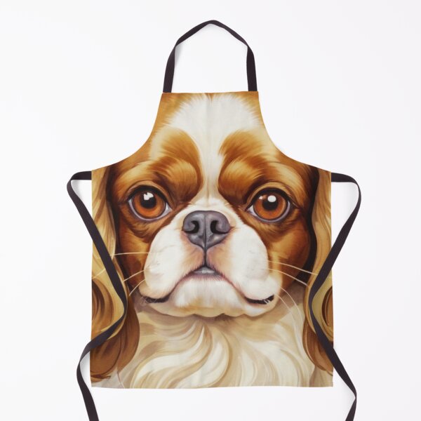 Item preview, English Toy Spaniel Floral Painting Art designed and sold by TheAnimalZ00.