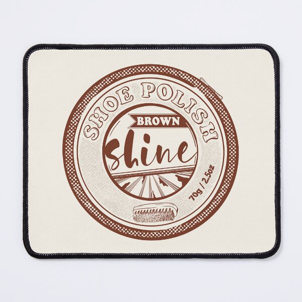 Item preview, Brown shoe polish designed and sold by piedaydesigns.