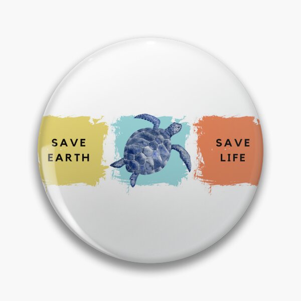 Item preview, Sea Turtle: Save Earth, Save Life designed and sold by kiradreamshop.