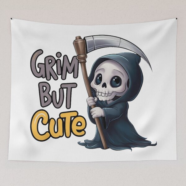 Item preview, Funny Grim But Cute designed and sold by PlanetMarker.