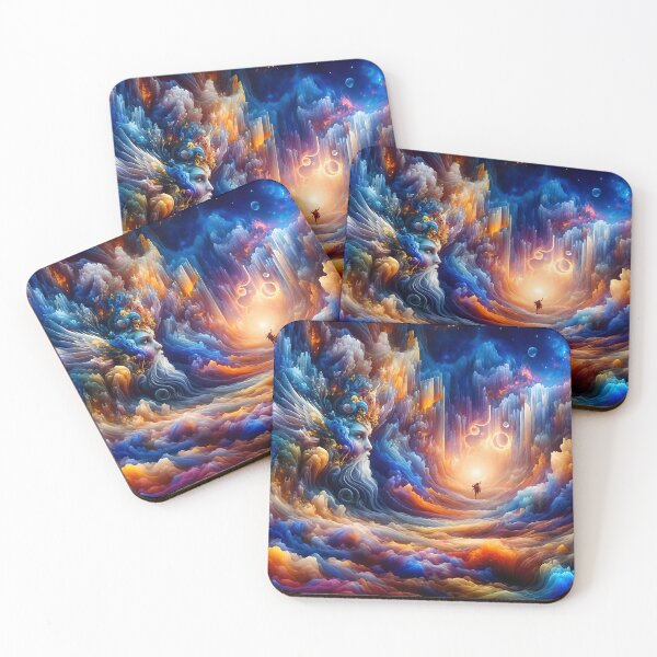 Item preview, Colorful Smoke Face Art designed and sold by koreatvtea.
