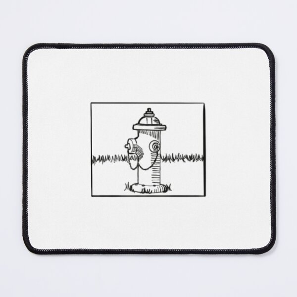 Item preview, Fire Hydrant Stamp Design - Black designed and sold by gillianalyse.