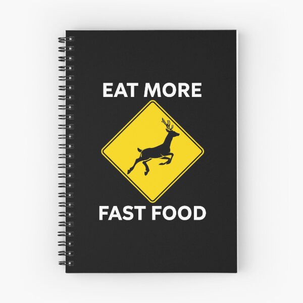 Item preview, Eat More Fast Food - Funny Deer Hunter designed and sold by viunziameriza.