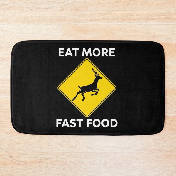 Item preview, Eat More Fast Food - Funny Deer Hunter designed and sold by viunziameriza.