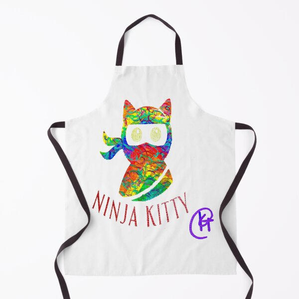 Item preview, Ninja Kitty Art designed and sold by Kalli Taub Art.