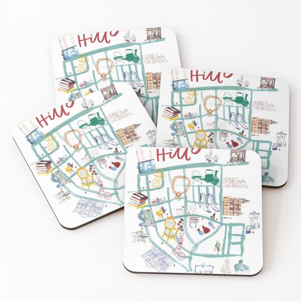 Item preview, Notting Hill Maps designed and sold by Patrickgregorie.