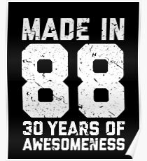 30th birthday posters redbubble