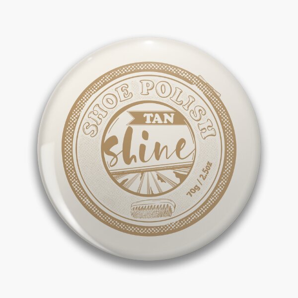 Item preview, Tan shoe polish designed and sold by piedaydesigns.