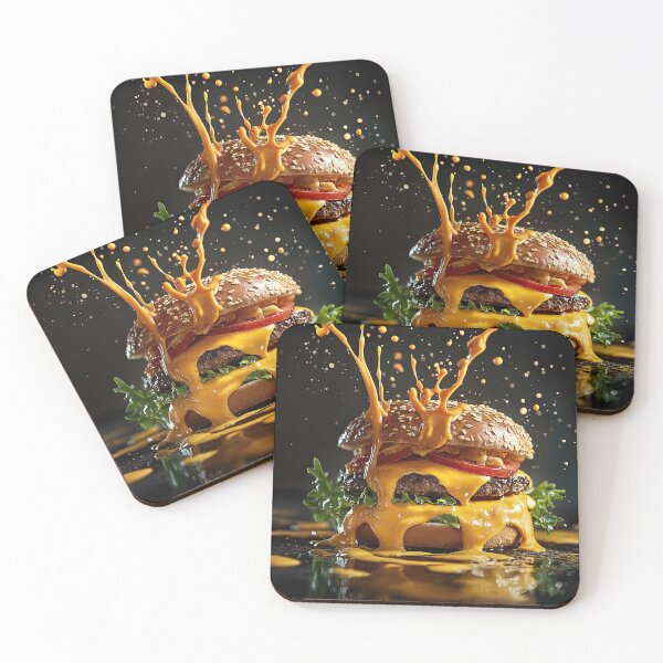 Item preview, Cheeseburger Splash designed and sold by Elisabeth Lucas.