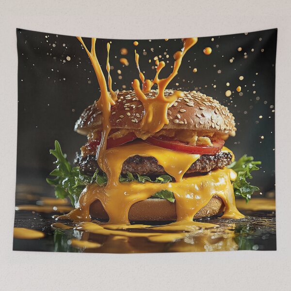 Item preview, Cheeseburger Splash designed and sold by Elisabeth Lucas.