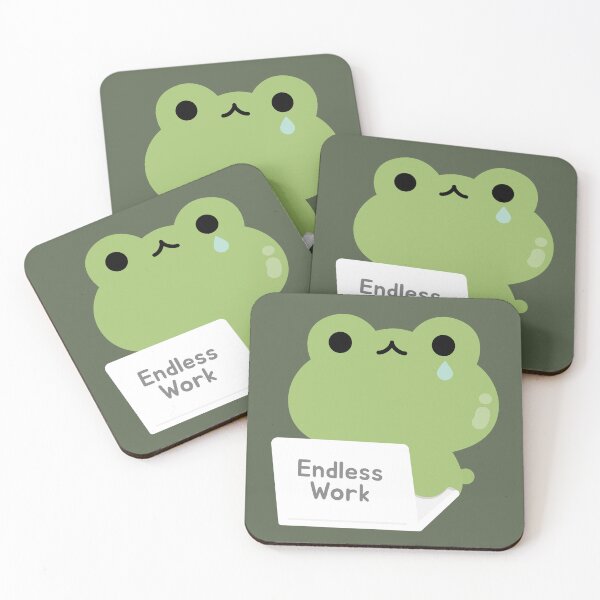 Item preview, Overworked Frog designed and sold by theladyernestember.