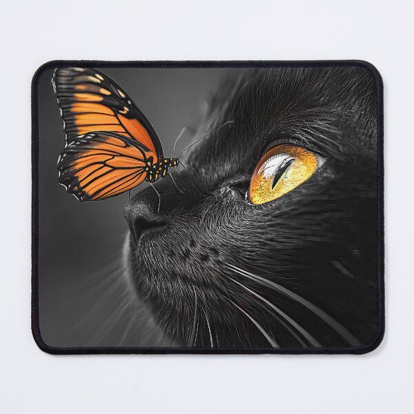 Item preview, Butterfly on Cat Nose SC designed and sold by Elisabeth Lucas.
