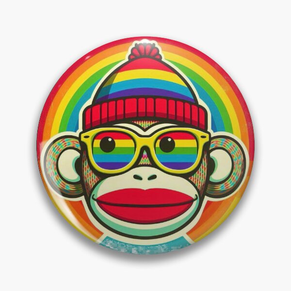Item preview, Sock Monkey designed and sold by Myra365Art.