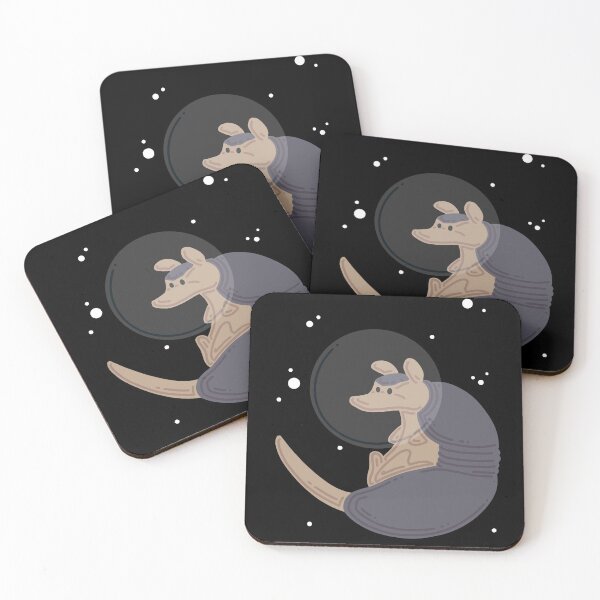 Item preview, Space Armadillo designed and sold by ToonyPineapple.
