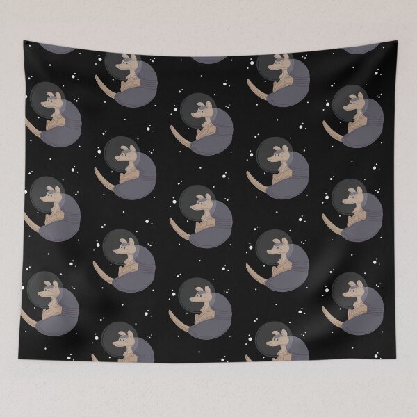 Item preview, Space Armadillo designed and sold by ToonyPineapple.