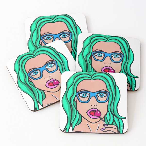 Item preview, Pop Art, Lollipop Lady designed and sold by Jackie-Creates.