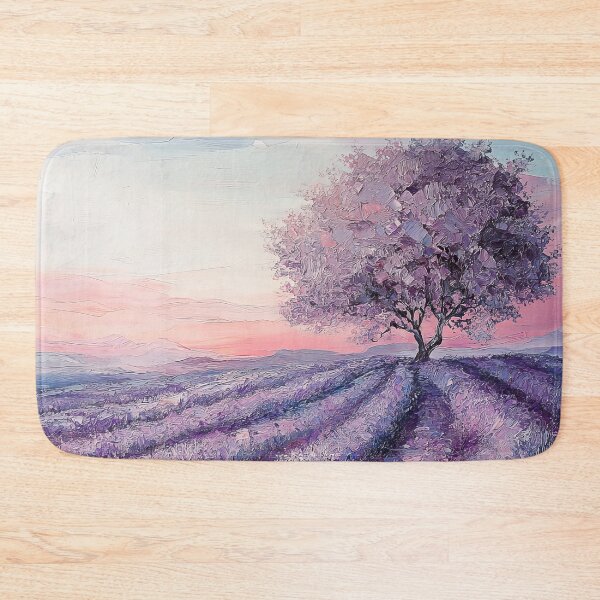 Item preview, Purple Tree and Lavender Field designed and sold by Elisabeth Lucas.