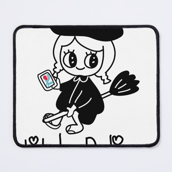 Item preview, Witch delivery cartoon designed and sold by Ahappycraft.