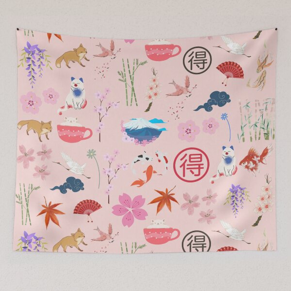 Item preview, Japanese Pink Design designed and sold by ppddesigns.