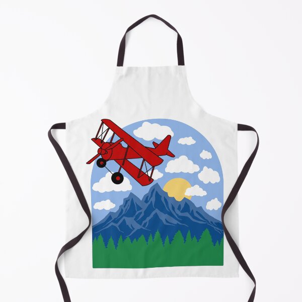 Item preview, My Number One Airplane Flying Over Mountains designed and sold by missmann.
