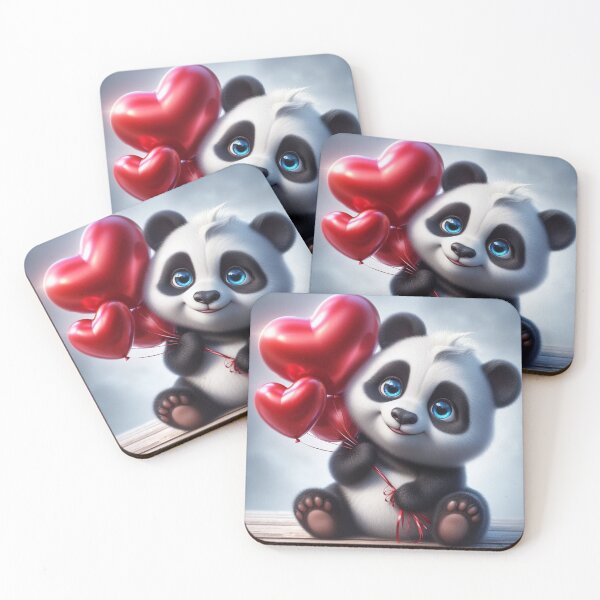 Item preview, Valetine Panda 1 designed and sold by PANDALOVEART.