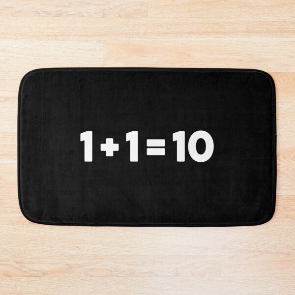 Item preview, 1 + 1 = 10 - Software Engineer & Programmer humor designed and sold by zeviwanty.