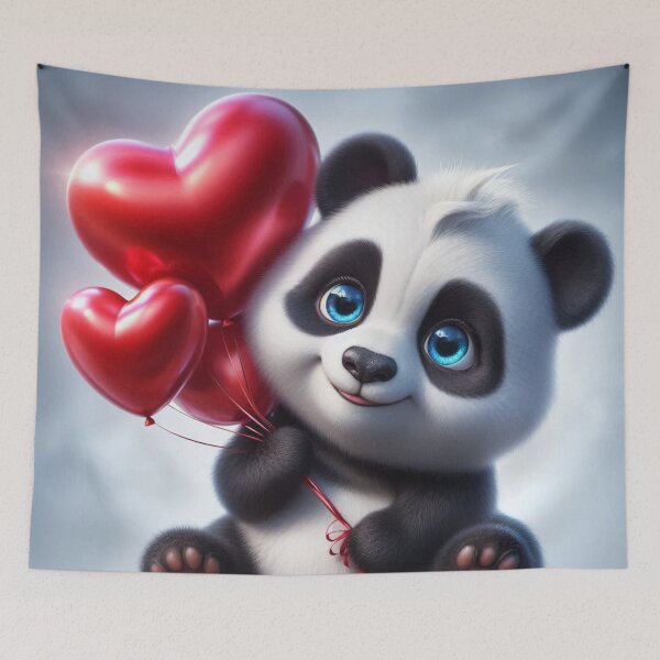 Item preview, Valetine Panda 1 designed and sold by PANDALOVEART.