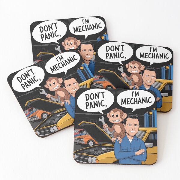 Item preview, Don't panic, I'm a mechanic designed and sold by citmgpod.