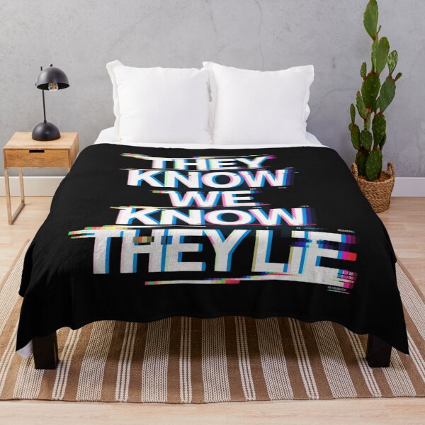 Item preview, "they know we know they lie" designed and sold by aipaint.