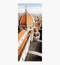 "Luce di Firenze" the Duomo Watercolor Fotodruck