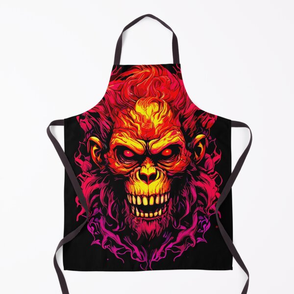 Item preview, Flame Mad Monkey designed and sold by deathanarchy.