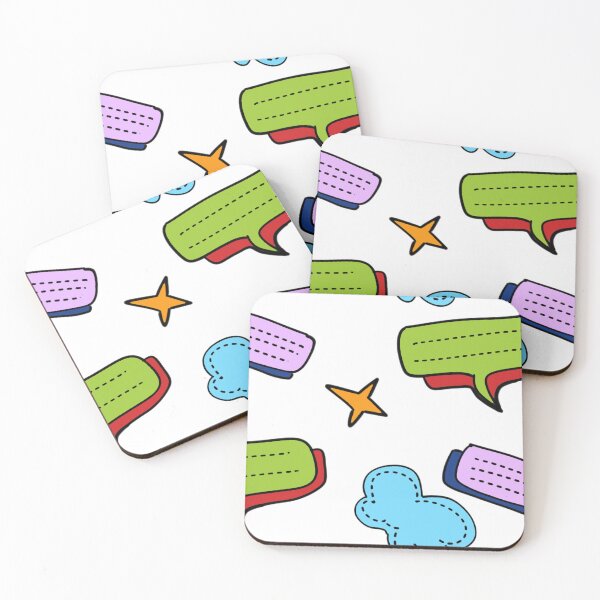 Item preview, Speech bubble pattern designed and sold by Ryslissa.