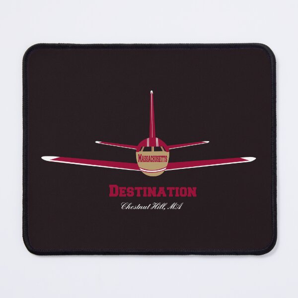 Item preview, Destination Chestnut Hill Massachusetts MA Airplane Airport Logo  designed and sold by Lartheviking.