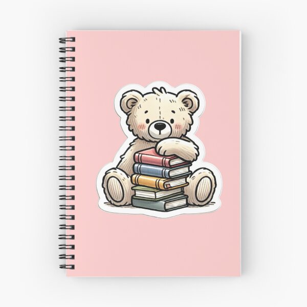Item preview, Cozy Bookish Teddy Bear designed and sold by Bug-and-Dove.